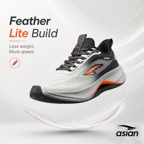 Image of ASIAN Quantum-13 Men's Lightweight Running Shoes | Breathable Sports Sneakers with Advanced Cushioning for Running, Training Athletic Sports Shoes for Daily Use
