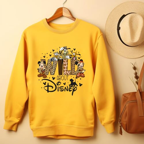 Kingdom Sweatshirt, Wild Sweatshirt, Mouse Head Sweatshirt, Vacay Mode Sweatshirt, Family Trip Sweatshirt,Safari Sweatshirt3