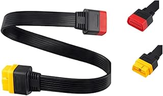 LAUNCH OBDII Extension Cable Full 16 Pin Male to Female for Car OBD Diagnostic Extender Cord Connector ELM327 OBD2 Cable (60CM/23.6Inch)