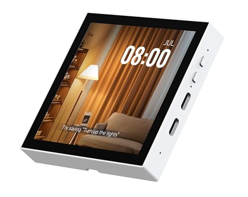 AI ESP32 S3 Smart 86 Box   Placa de desarrollo de caja, compatible con Wi Fi/Bluetooth BLE 5 de 2.4 GHz, pantalla táctil integrada de 480 x 480 píxeles, soporta interacción de voz IA, permite vida