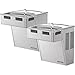 Halsey Taylor HAC8BLPV-NF Wall Mount Bi-Level ADA Cooler, Non-Filtered 8 GPH Platinum Vinyl