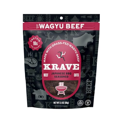 Krave Jerky Japanese Style Bbq Wagyu Beef Jerky, 2.1 Oz