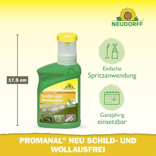 Neudorff Promanal Neu Schild- und Wolllausfrei – Konzentrat bekämpft Schild- und Wollläuse sowie Spinnmilben an hartlaubigen Zierpflanzen… – Ansicht 3