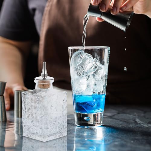 Botella de vidrio para amargos y cócteles de 90ml con corcho 6