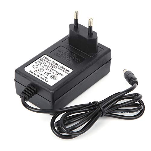 Cargador de Pistola de Masaje, Adaptador de Pistola de Masaje Cable de Alimentación del Adaptador de Enchufe para Pistola de Masaje Muscle Blaster Interruptor Adaptador Universal (Normativa Europea