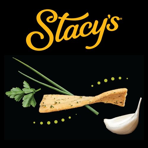 Image of Stacy's Pita Thins, Garlic & Herbs, No Artificial Colors or Flavors, 6.75oz Bag