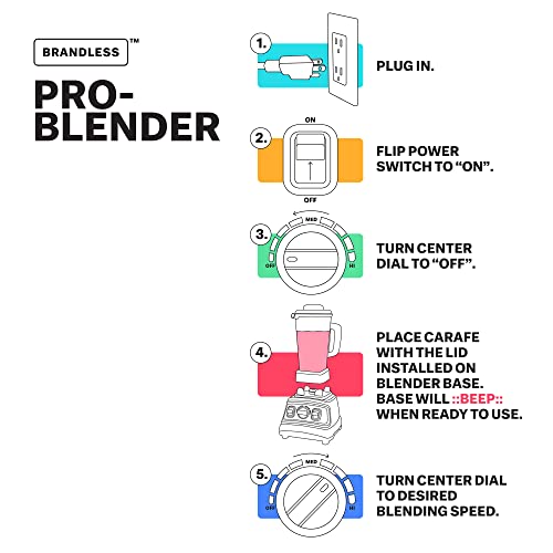 Professional Blender For Kitchen - 9-Speed Blender For Shakes And Smoothies, Nut Butters, Soups, Dips, Hummus, Milks - Versatile Kitchen Appliance With 2 Hp Motor - 64Oz Bpa-Free Tritan Blender Carafe #TOP3