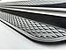 Running Boards for VW AMAROK 2023-2025, Aluminum Side Steps with Anti-Slip Texture, No Drill Bolt-On Installation Complete Kit (Black 2-PCS)（1 Set）(HYL)