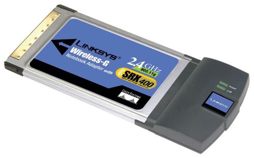 Cisco-Linksys Wpc54Gx4 Wireless-G Notebook Adapter With Srx 400 #TOP13