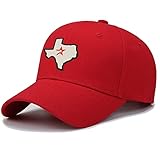 Houston Texas Gorras De Béisbol Bordadas Personalizadas Sombrero Moda Deportes A Aire Libre Red