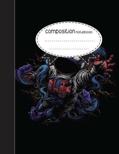 Composition Notebook, 8.5 x 11, 110 pages: Astronaut: (School Notebooks)