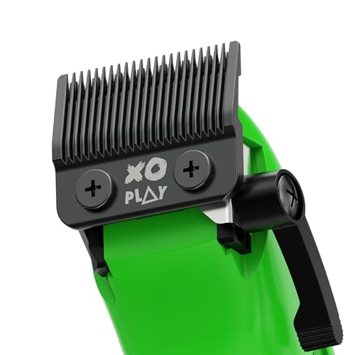 Image of TPOB Play Barber Hair Clippers for Men 7500 RPM with Rubber Grips (Green)