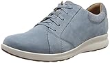 zapatos cordones mujer pikolinos Piel Clarks Un Adorn Lace, Zapatos de Cordones Derby para Mujer, Azul (Blue Grey-), 35.5 EU