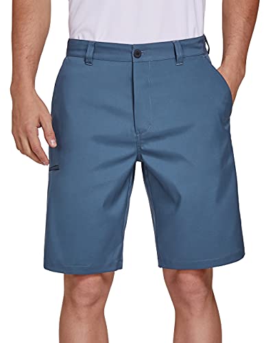Short de golf léger homme bleu extensible taille 48 FR séchage rapide