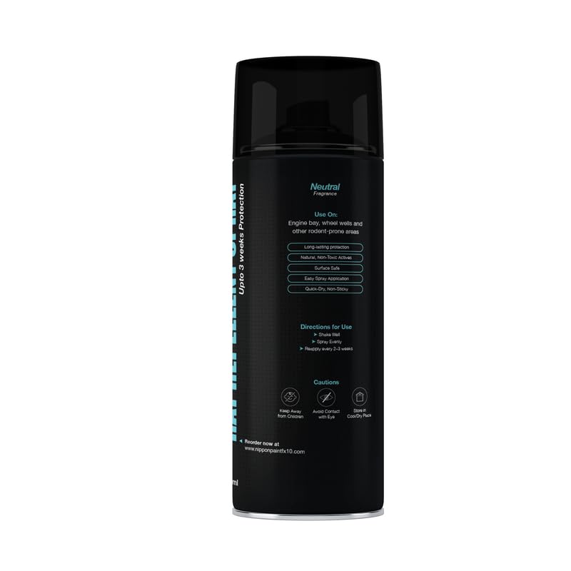 Image of Rat Repellent Spray 500 Ml | Car Engine Protection Spray For Rodent Control | Non Toxic Eco Friendly Formula | Quick Dry Surface Safe Anti Rat Spray Upto 3 Weeks Protection