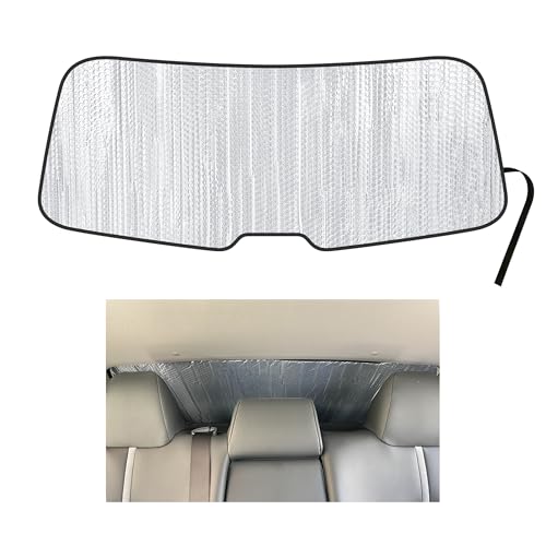 Rear Tailgate Window Sunshade Custom Fit for 2018 2019 2020 2021 2022 2023 2024 Toyota Camry Sedan, LE, XLE, SE, Hybrid, Sun Shade Accessories, Made in USA