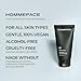 HommeFace Men’s Daily Face Wash - Gentle Facial Cleanser for Deep Cleansing & Purifying - Korean Skincare Technology with Collagen, Witch Hazel & Cica Extracts, 4.22 fl oz