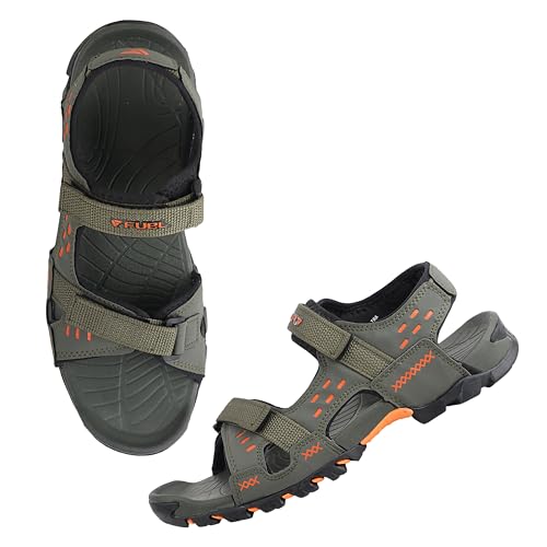 Image of FUEL Sandals & Floaters for Mens & Boys Comfortable & Lightweight Dailywear, Anti-Skid Flexible & Breathable for Running, Walking Stylish Casual Sandal for Outdoor Footwear For Gents (Timberland)