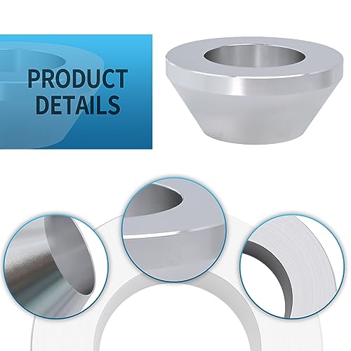 Image of Manual Tire Changer Centering Cone for 1.67 inch Diameter Center Post Car Truck Billet Aluminum Upgrade Wheel Balancer Hold Down Cone