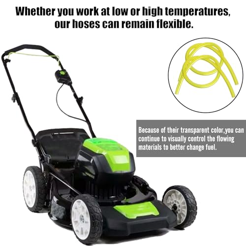 Universal Benzinschlauch Kit, Benzin Motorsense Kit, 3 Stück Benzinschlauch (Innendurchmesser: 3 mm/3 mm/2 mm), Benzin Filter Kit, Kraftstofffilter für Strimmer Gebläse Rasenmäher Heckenscheren