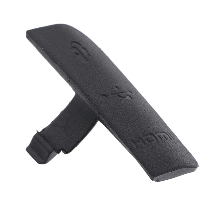 New USB/HDMI DC in/Video Out Rubber Door Bottom Cover Compatible for Canon EOS 1200D | Durable Replacement for Port Protection | Easy Installation