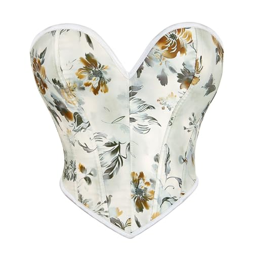 Corset lingerie shapewear pour femme avec soutien-gorge push up intégré