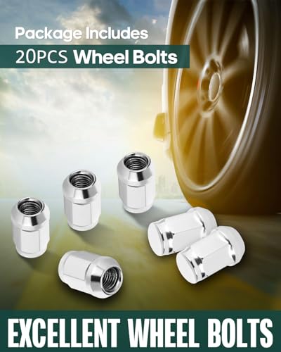 Image of SCITOO M12x1.5 Lug Nuts 1.395 inch Length for Acura,for Cadillac Lug Bolts