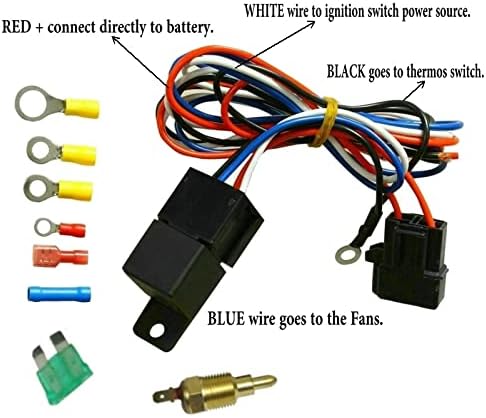 Miniatura 3 de Ventilador de cubierta de radiador de 3 filas para Chevrolet Chevy II Nova SS 4.6L V8 5.3L 1962-1967