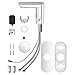 Grohe 36466000 Baucosmopolitan E Touchless Electronic Faucet with Temperature Control Lever, Battery-Powered