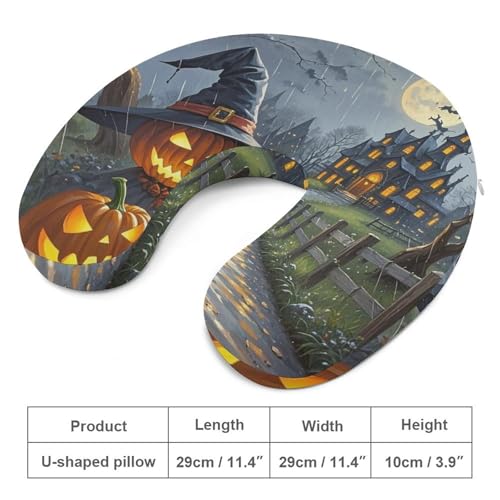 Almohada de viaje espuma viscoelástica talla única miniatura 2