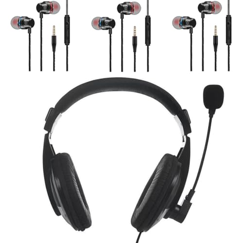 Casque filaire musique et écouteurs intra-auriculaires pour trajets quotidiens