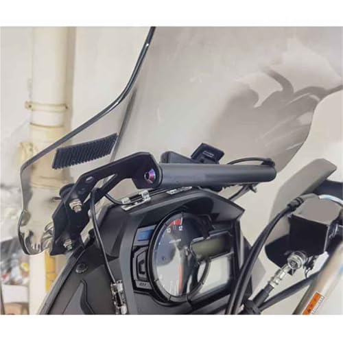 Support GPS pare-brise V-Strom 650 pour éviter de quitter la route