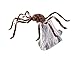Spirit Halloween 21 In LED Brown Jumping Spider Animatronic, Multicolor