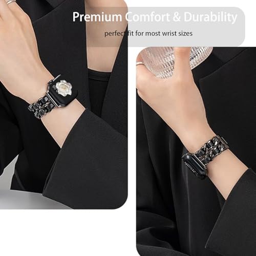 Correa metálica y cuero 22mm para Smartwatch ID208 Plus miniatura 5