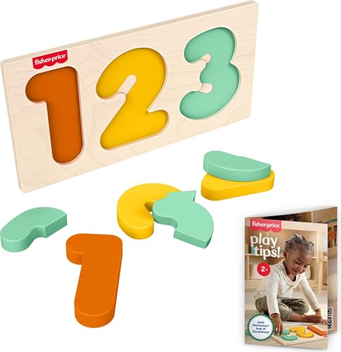 Fisher-Price Wood 1-2-3 Puzzle