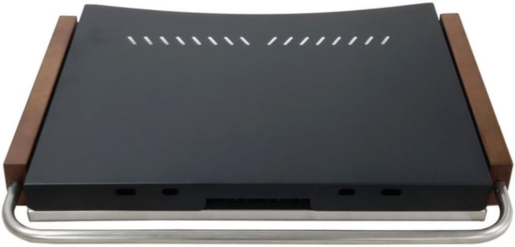 Fiozwea多機能グリルグリル家庭用防風ポータブルアウトドアピクニックキャンプ炭炭グリル (黒です)