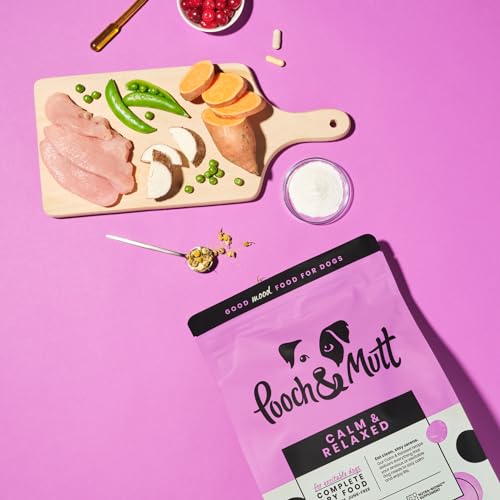 Pooch & Mutt - Ruhe & Balance, Getreidefreies Alleintrockenfutter für Hunde, Truthahn und Süßkartoffel, 2 kg