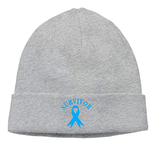 Survivor Breast-Colon Cancer Awareness Gorros de Punto de...