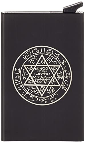 Envelope Card Holder Homme Noir Petit Portefeuille Voyage Ani Yuzuk