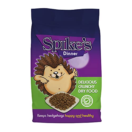 Spike’s | Hedgehog Food, Delicious Crunchy Dry | High in Fibre, with Fresh Chicken | Suitable for Adults & Hoglets | Made in the UK (2.5kg)