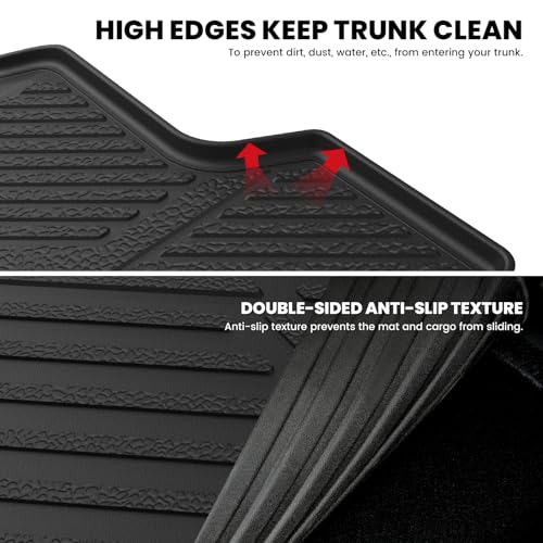 Image of LASFIT All Weather Cargo Mats for Honda Civic 2017-2021 - Hatchback