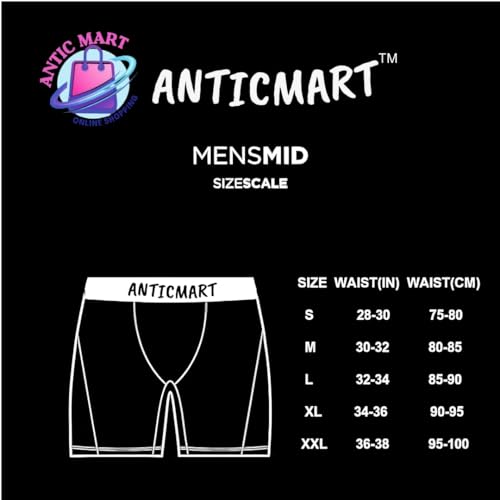Image of Men's Printed Boxer Briefs Pack of 5 | Soft Stretch Breathable Trunks Underwear for Men | Multicolor Designer Innerwear for Men