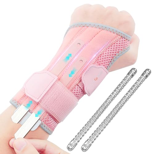 CURECARE Handgelenkbandage mit 3 Metallschiene zur Karpaltunnelsyndrom, Atmungsaktive Handgelenkstütze für Frauen Männer, Handgelenkschiene für sehnenscheidenentzündung (S/M, Links) CURECARE Handgelenkbandage mit 3 Metallschiene zur Karpaltunnelsyndrom, Atmungsaktive Handgelenkstütze für Frauen Männer, Handgelenkschiene für sehnenscheidenentzündung (S/M, Links)