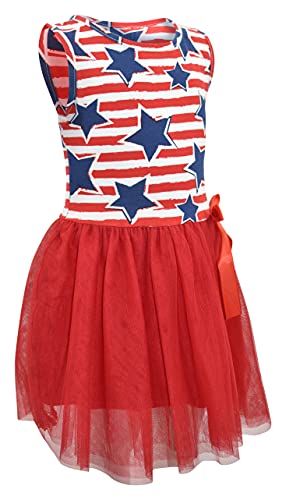 Unique Baby Girls 4Th Of July Stars Stripes Tutu Dress (7, Stripestar) #TOP4
