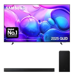 Bundle of Samsung 85 Inch QLED Q6F Smart TV + Samsung B650F 3.1ch B-series Soundbar with Subwoofer (2025)