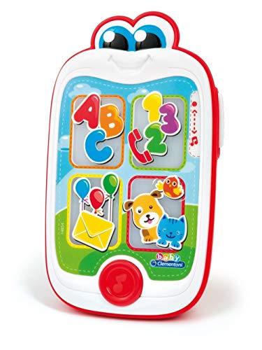 Clementoni Baby Smartphone Giocattolo, 14854, Multicolore