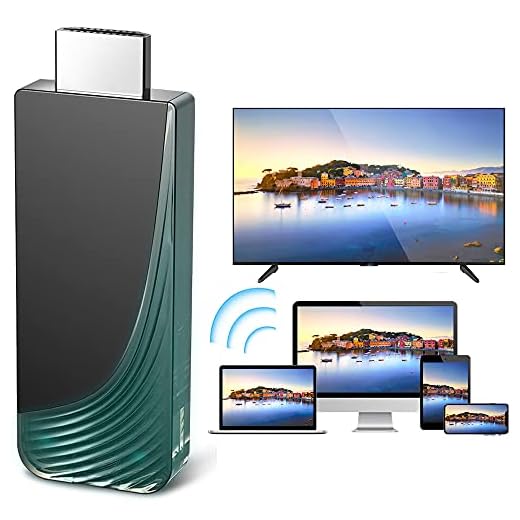 WiFi Display Dongle, iBosi Cheng 5G/2.4G Wireless Display Receiver Full HD 1080P HDMI Dongle for Smartphones Laptops to HDTV Projector Car Monitor