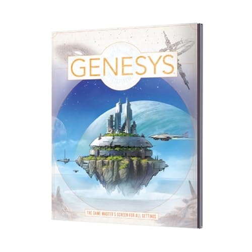 Genesys Roleplaying Game - Game Master's Screen - Enhance Your RPG Experience! Fantasy Game for Kids & Adults, Ages 14+, 2-8 Players, 1+ Hour Playtime, Made by Edge Studio