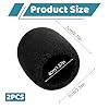 Microphone Cover, 2PCS Foam Mic Covers Black Microphone Windscreen Pop Filter Covers Microphones Accessories for Most Standard Handheld Microphones #1