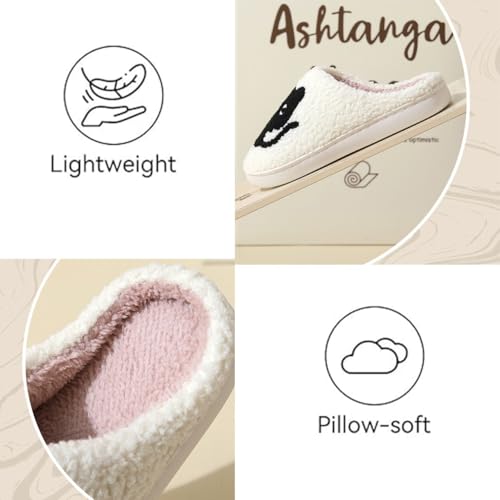 Fashion Cat Slippers Mushroom Cherry Slippers Strawberry Slippers Heart Love Slippers Cowboy Hat Boots Slippers Vintage Memory Foam Comfortable Warm Plush Anti-slip Slippers Slippers for Women's Men's Household Shoes Cloudy Slide Slippers2